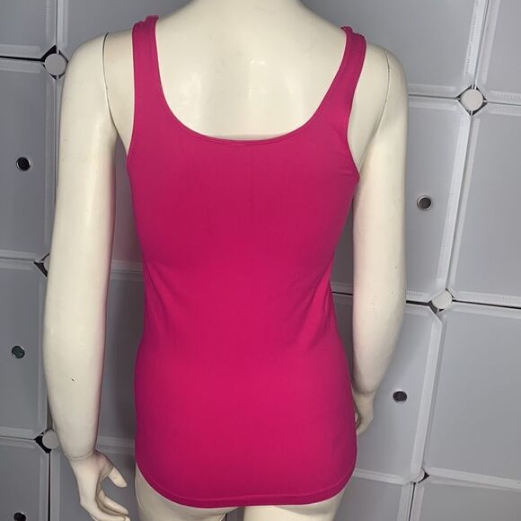 Aritzia Babaton Pink Nylon & Spandex Tank Size Large - Picture 3 of 9